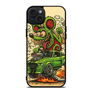 RAT FINK RACE iPhone 15 Plus Case
