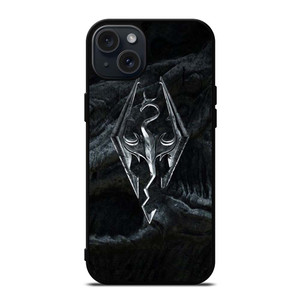 SKYRIM LOGO ELDER SCROLLS iPhone 15 Plus Case