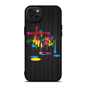 STUSSY PAINT LOGO iPhone 15 Plus Case