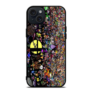 SUPER SMASH BROS ALL CHARACTER iPhone 15 Plus Case