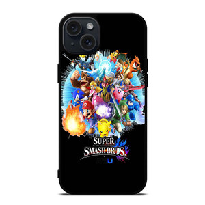 SUPER SMASH BROS WIIU iPhone 15 Plus Case