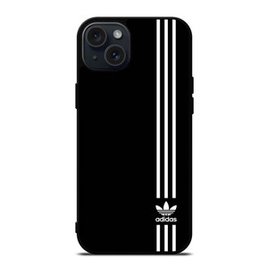 SUPERB ADIDAS LOGO BLACK iPhone 15 Plus Case