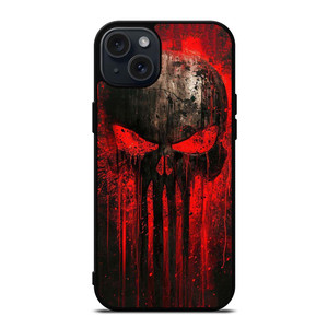 THE PUNISHER RED iPhone 15 Plus Case