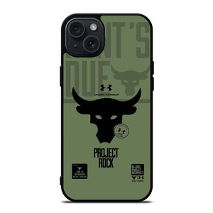 UNDER ARMOUR LOGO PROJECT ROCK iPhone 15 Plus Case