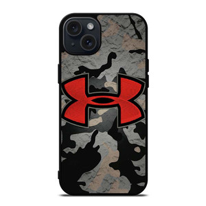 UNDER ARMOUR LOGO RED CAMO iPhone 15 Plus Case