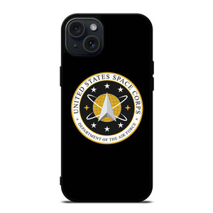 UNITED STATES SPACE CORPS USSC LOGO iPhone 15 Plus Case