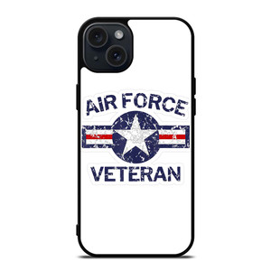 US AIR FORCE VETERAN ARMY iPhone 15 Plus Case