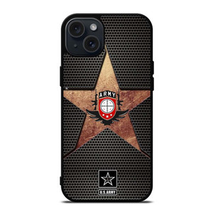 US ARMY LOGO METAL iPhone 15 Plus Case