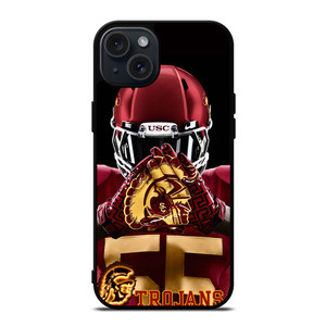 USC TROJANS FOOTBALL iPhone 15 Plus Case