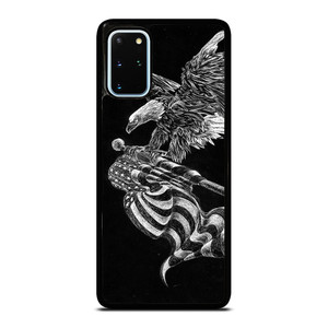 AMERICAN FLAG EAGLE SKETCH Samsung Galaxy S20 Plus Case