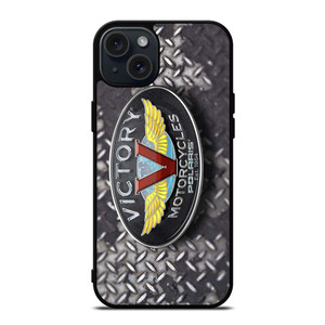 VICTORY MOTORCYCLES EMBLEM iPhone 15 Plus Case