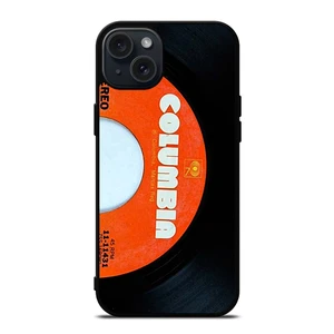 VINYL RECORD BLACK DISK iPhone 15 Plus Case