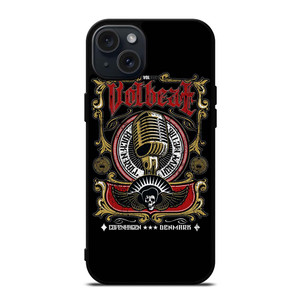 VOLBEAT HEAVY METAL NEW LOGO iPhone 15 Plus Case