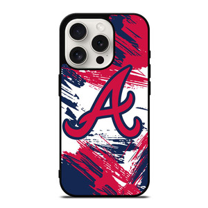 ATLANTA BRAVES LOGO BASEBALL TEAM ICON iPhone 15 Pro Case