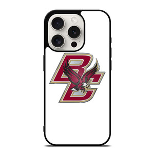 BOSTON COLLEGE EAGLES LOGO HOCKEY UNIVERSITY TEAM iPhone 15 Pro Case