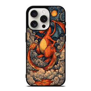 CHARIZARD POKEMON ART iPhone 15 Pro Case