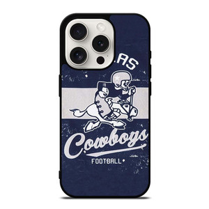 DALLAS COWBOYS LOGO FOOTBALL MASCOT iPhone 15 Pro Case
