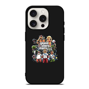 GRAND THEFT AUTO V MARIO BROSS iPhone 15 Pro Case