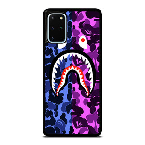 BAPE SHARK LOGO BLUE VIOLET Samsung Galaxy S20 Plus Case