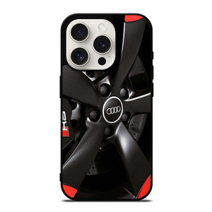 AUDI CAR LOGO RIM EMBLEM iPhone 15 Pro Case