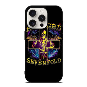 AVENGED SEVENFOLD BAND LOGO SKULL iPhone 15 Pro Case