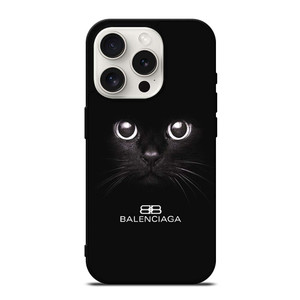 BALENCIAGA PARIS CAT LOGO iPhone 15 Pro Case