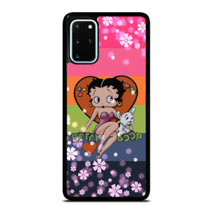 BETTY BOOP PINK FLOWER Samsung Galaxy S20 Plus Case