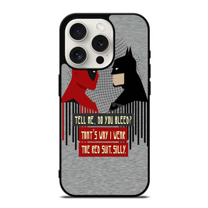 DEADPOOL VS BATMAN iPhone 15 Pro Case