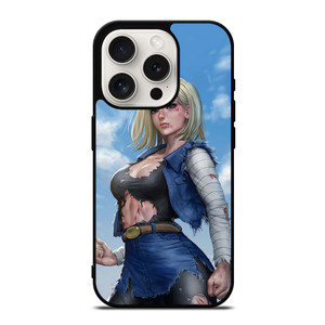 DRAGON BALL ANDROID 18 iPhone 15 Pro Case