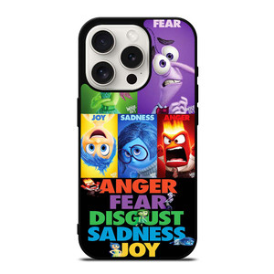 INSIDE OUT ALL CHARACTER Disney iPhone 15 Pro Case