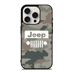 JEEP CAMO LOGO iPhone 15 Pro Case