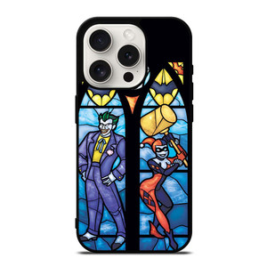 JOKER AND HARLEY QUINN ART iPhone 15 Pro Case