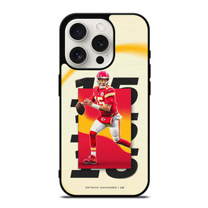 KANSAS CITY CHIEFS PATRICK MAHOMES QB iPhone 15 Pro Case