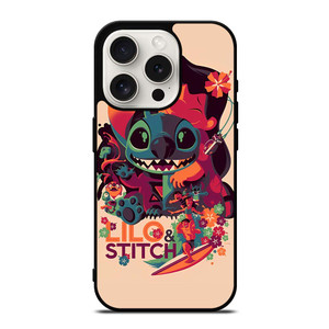 LILO AND STITCH DISNEY ART iPhone 15 Pro Case