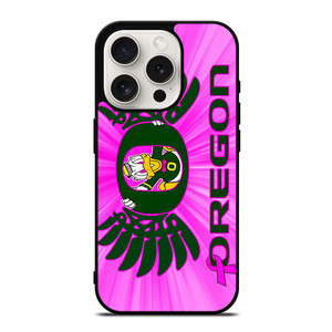 PINK GIRLS OREGON DUCKS iPhone 15 Pro Case