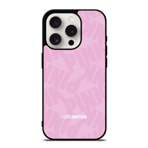 PINK NATION VICTORIA'S SECRET LOGO ICON iPhone 15 Pro Case