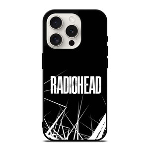 RADIOHEAD ROCK BAND LOGO BLACK iPhone 15 Pro Case