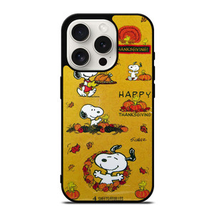 SNOOPY THE PEANUTS THANKSGIVING iPhone 15 Pro Case