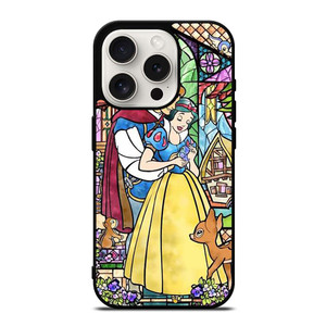 SNOW WHITE ART GLASSES Disney iPhone 15 Pro Case
