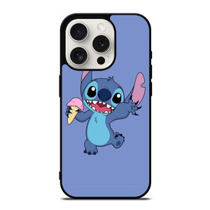 STITCH DISNEY CARTOON ICE CREAM iPhone 15 Pro Case