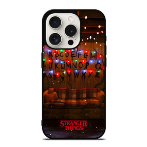 STRANGER THINGS COLORFUL LAMP iPhone 15 Pro Case
