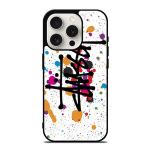 STUSSY ART LOGO iPhone 15 Pro Case