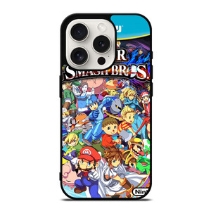 SUPER SMASH BROSS WII iPhone 15 Pro Case