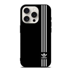 SUPERB ADIDAS LOGO BLACK iPhone 15 Pro Case