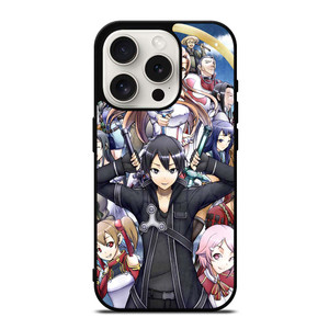 SWORD ART ONLINE CHARACTERS iPhone 15 Pro Case