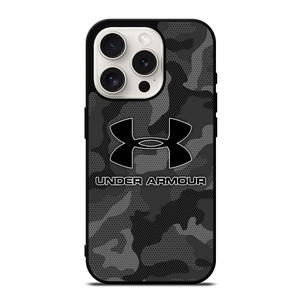 UNDER ARMOUR LOGO GREY CAMO iPhone 15 Pro Case