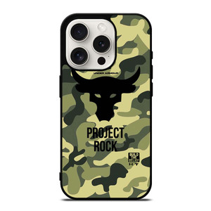 UNDER ARMOUR LOGO PROJECT ROCK CAMO iPhone 15 Pro Case