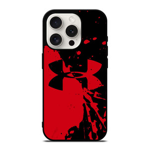 UNDER ARMOUR LOGO RED BLACK iPhone 15 Pro Case