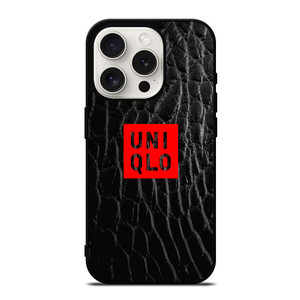 UNIQLO LOGO SNAKE SKIN iPhone 15 Pro Case