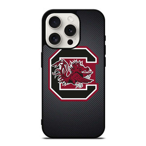 UNIVERSITY FOOTBALL SOUTH CAROLINA GAMECOCKS LOGO iPhone 15 Pro Case